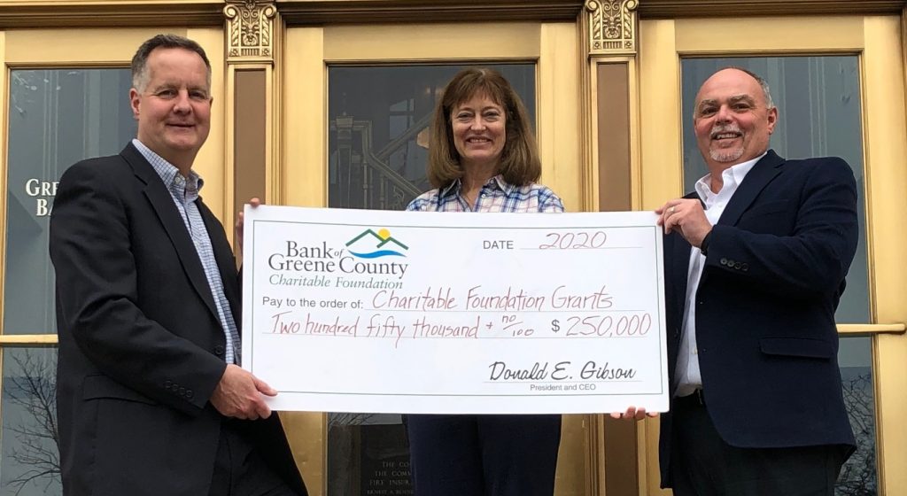 Charitable Foundation check picture - 2020