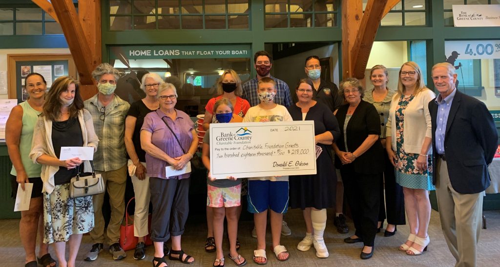 Charitable Foundation Award Ceremony at the Tannersville Branch