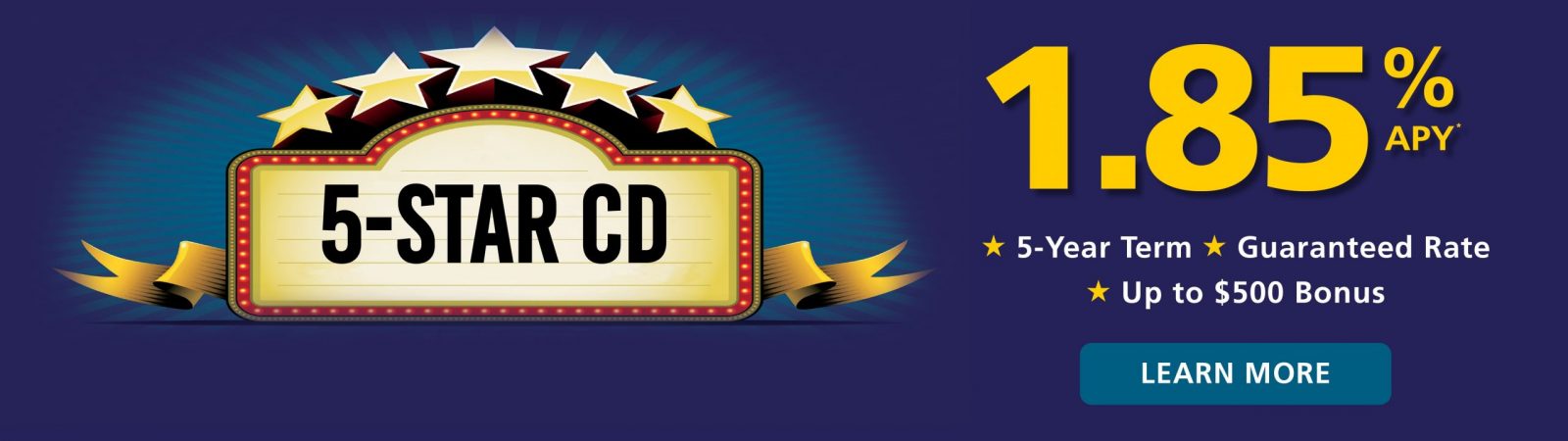 5 Star CD banner ad