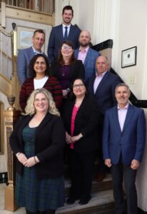 Employees of the Clifton Park branch team