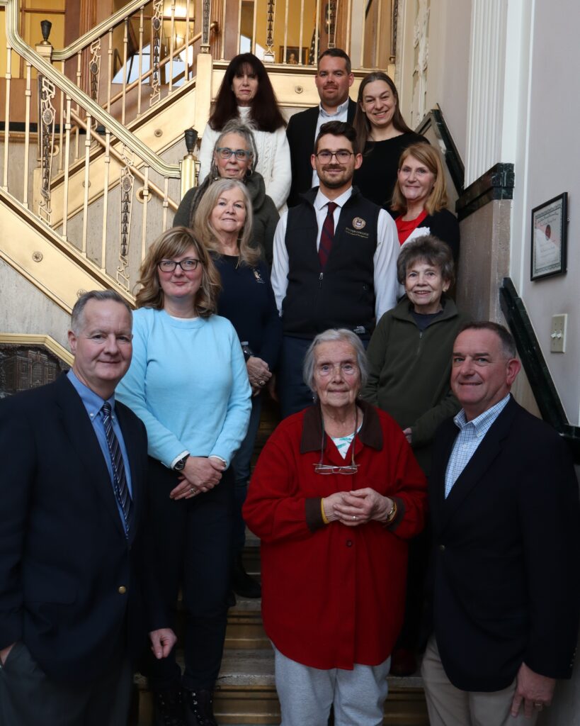 Bank representatives and representatives from the organizations receiving a FHLB Small Business Recovery Grant